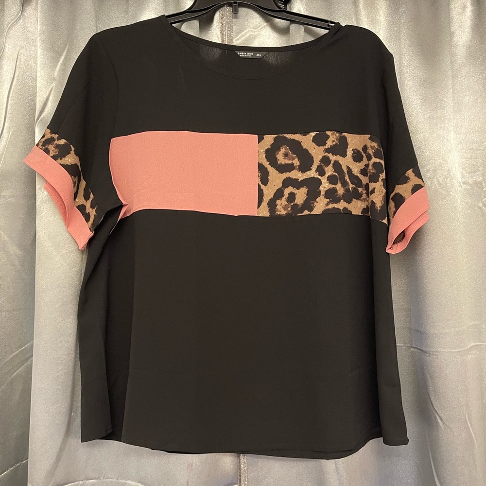 Shein gauze type material blouse